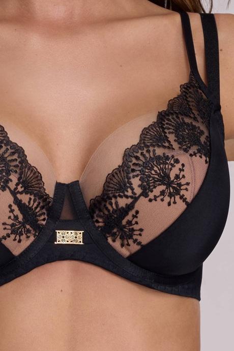 Ava Бюстгальтер напівпоролон semi soft жін AV2198 czarny