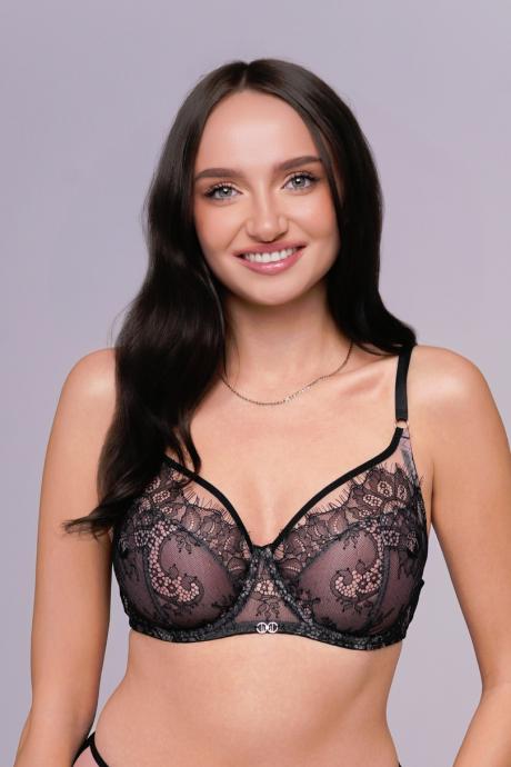 Ava Lingerie Бюстгальтер AV 2207 BLACK MAXI чорний