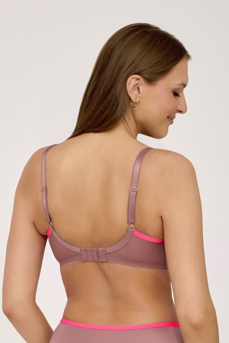 Ava Бюст soft жін AV2218 mocha rose