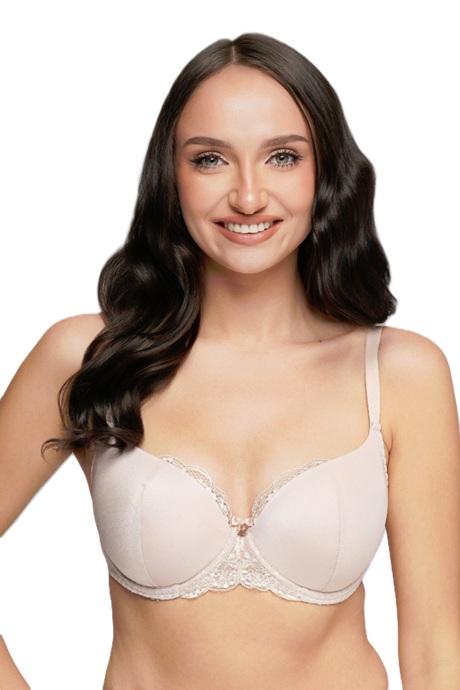 Ava Lingerie Бюстгальтер балконет AV 2256 BEIGE MAXI бежевий ущільнений