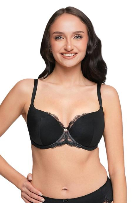Ava Lingerie AV 2256 BLACK бюстгальтер балконет черный