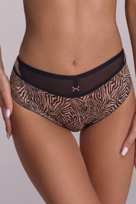 Ava Lingerie Труси бразиліано AV 2192/B TIGER чорний