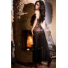 Комплект Chilirose 3471 BABYDOLL LONG & thong Чорний колір
