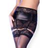 Комплект Chilirose 4360 Eco-Leather Set with String Чорний