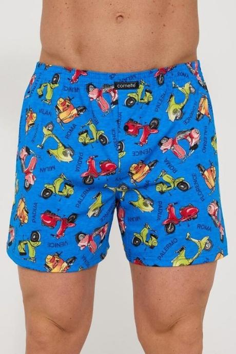 Cornette 001-185 Classic A26 Боксерки чоловічі кобальт колір