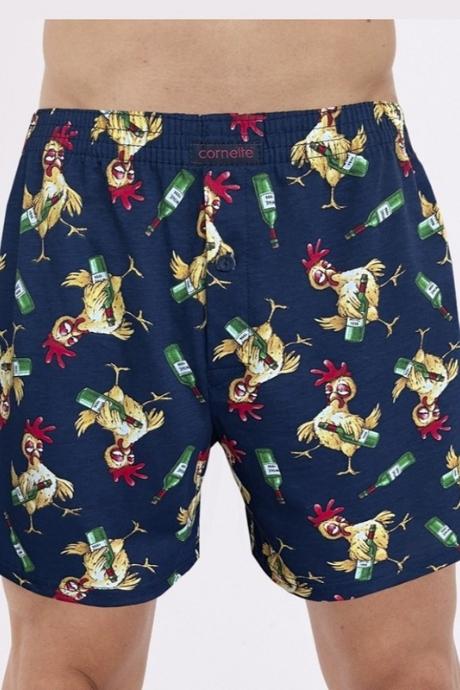 Cornette 001-186 Classic A26 Боксерки чоловічі т.синий колір