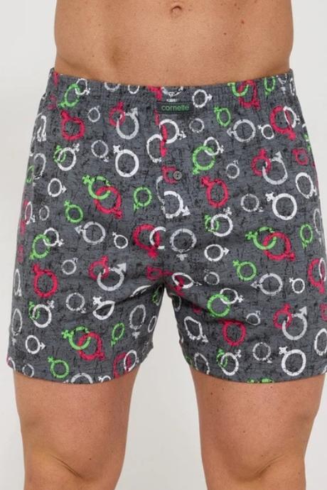 Cornette 001-190 Classic A26 Боксерки чоловічі графіт колір