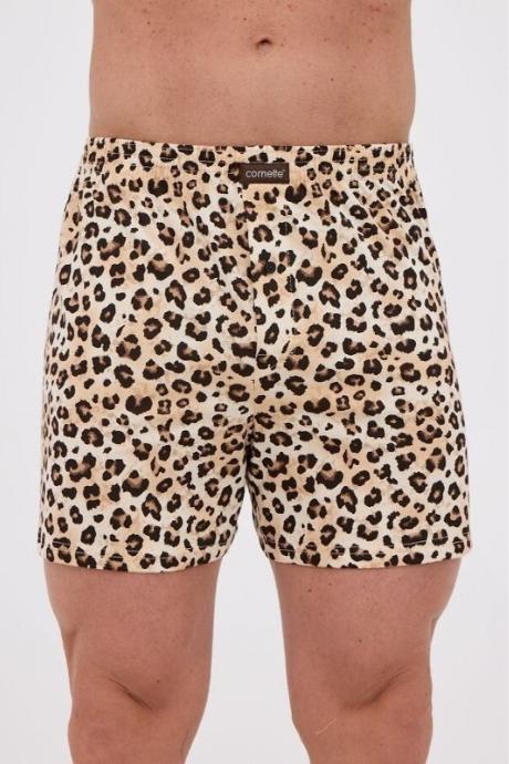 Cornette 011-181 Classic B25 3-5XL Боксерки чоловічі 181 Panther бежево-коричневий колір