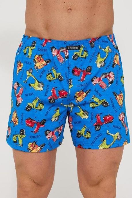 Cornette 011-185 Classic A26 3-5XL Боксерки чоловічі кобальт колір