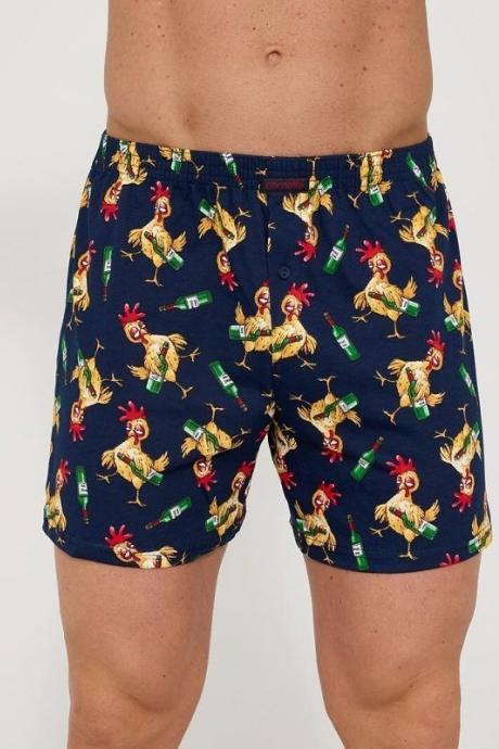 Cornette 011-186 Classic A26 3-5XL Боксерки чоловічі т.синий колір