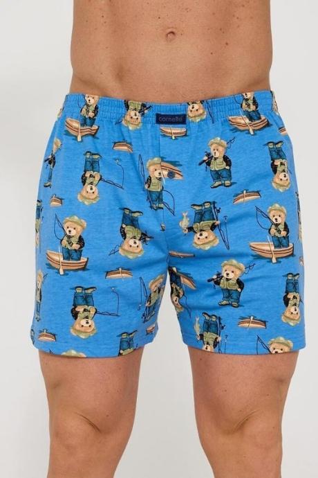 Cornette 011-188 Classic A26 3-5XL Боксерки чоловічі синій колір