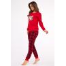 Cornette 671-421 B25 Піжама жіноча 421 Winter красный/черный