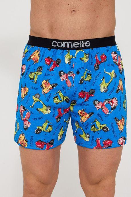 Cornette 881-03 Classic A26 Боксерки чоловічі кобальт колір