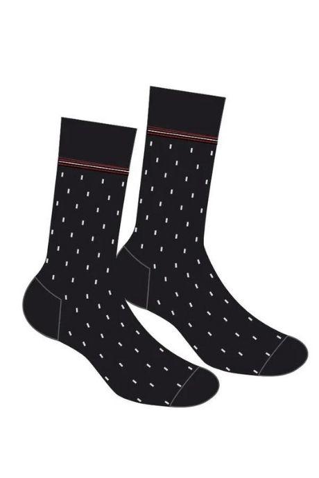 Cornette Premium Чоловічі шкарпетки A 47 принт чорний колір
