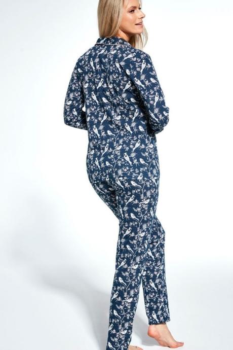 Cornette 482-23 Піжама жіноча з футболкою з длинным рукавом та брюками 365 Jane принт