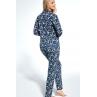 Cornette 482-23 Піжама жіноча з футболкою з длинным рукавом та брюками 365 Jane принт