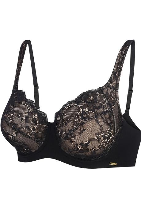 Effetto Lingerie 021 015 Бюстгальтер м'яка чашка CAMILLA чорний