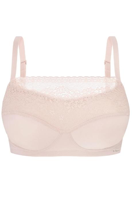 Effetto Lingerie 023 008 Бюстгальтер-топ VERONICA срібний півонія