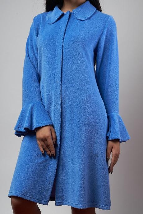 Effetto 0509 Жіночий халат голубий колір