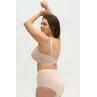 Effetto Lingerie 006 35 03 Трусики жіночі міді MARTINA срібний півонія 54/6XL