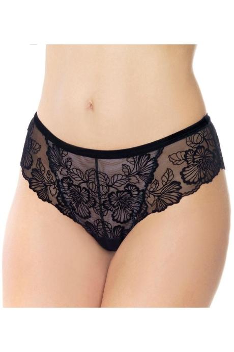 Effetto Lingerie 016 25 02 Жіночі трусики VIOLETTA чорний колір