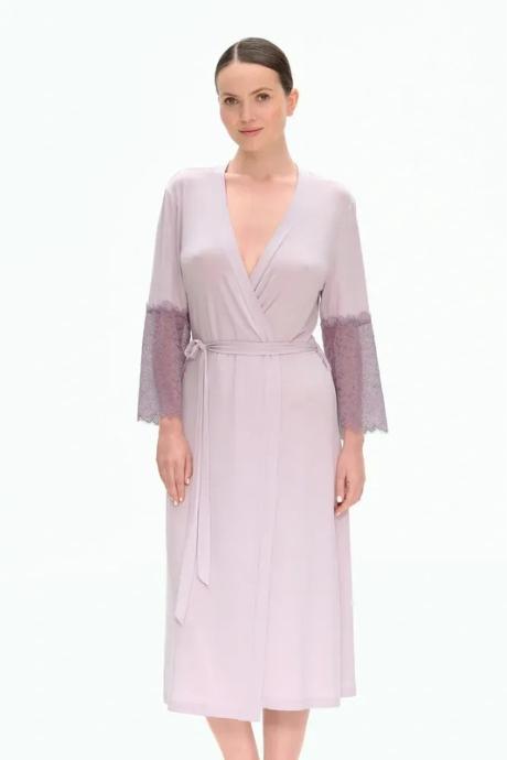 Effetto 03215P Жіночий халат ліловий колір