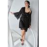 Effetto 04101SL Жіночий халат чорний
