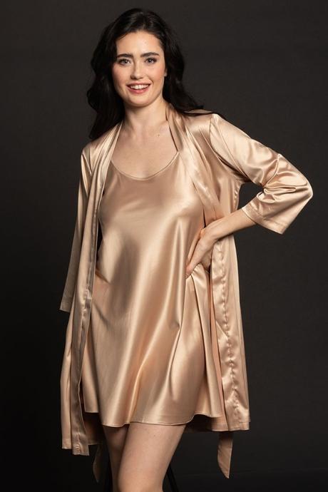 Effetto S03200 Халат жіночий золотой колір