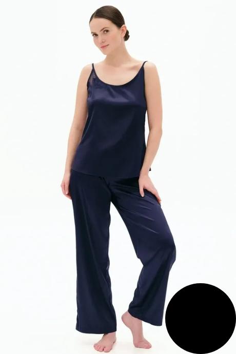 Effetto S03404 Піжама жіноча чорний колір