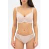 Effetto Lingerie 001 16 03 Бюстгальтер м'яка чашка ELLEN срібний півонія