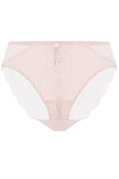 Effetto Lingerie 021 034 Трусики жіночі CAMILLA срібний півонія