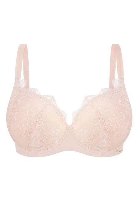 Effetto Lingerie 021 077 Бюстгальтер формований Spacer CAMILLA срібний півонія