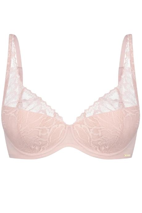 Effetto Lingerie 024 011 Бюстгальтер формований STELLA срібний півонія