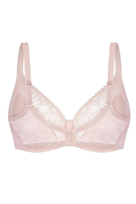 Effetto Lingerie 024 015 Бюстгальтер м'яка чашка STELLA срібний півонія