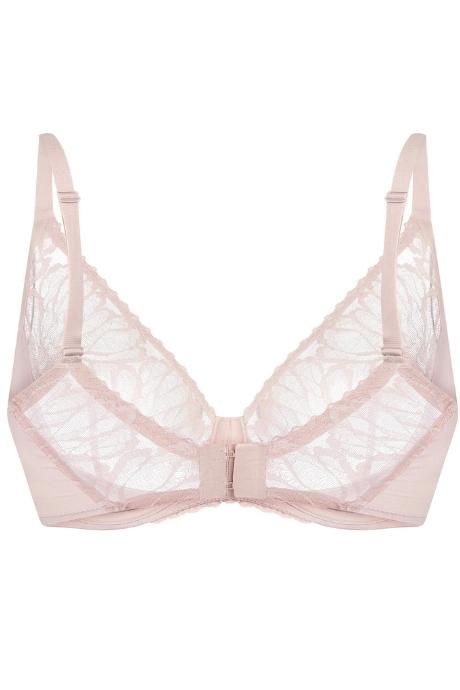 Effetto Lingerie 024 016 Бюстгальтер м'яка чашка STELLA срібний півонія