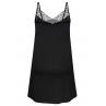 Effetto 02104P Нічна сорочка жіноча на бретелі чорний