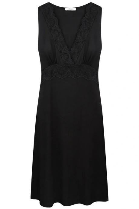 Effetto 02112 Нічна сорочка жіноча чорний