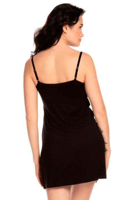 Effetto 03162PO Жіноча нічна сорочка чорний колір