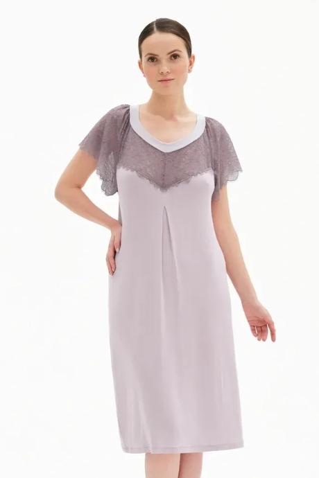 Effetto 03214 Жіноча нічна сорочка ліловий колір