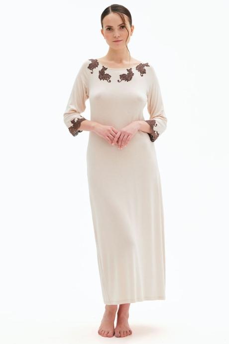 Effetto 03318 Нічна сорочка жіноча бежевий колір