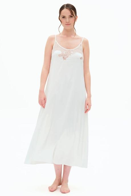 Effetto S03403 Жіноча нічна сорочка білий колір