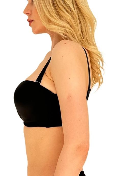 Effetto Lingerie Бюстгальтер 012 06 02 Бюстгальтер балконет пуш-ап DOLORES чорний