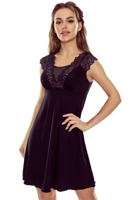 Eldar Нічна сорочка жіноча Fabien чорний колір