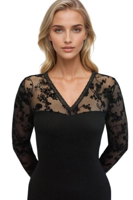 Eldar Блузка жін Amalia czarna