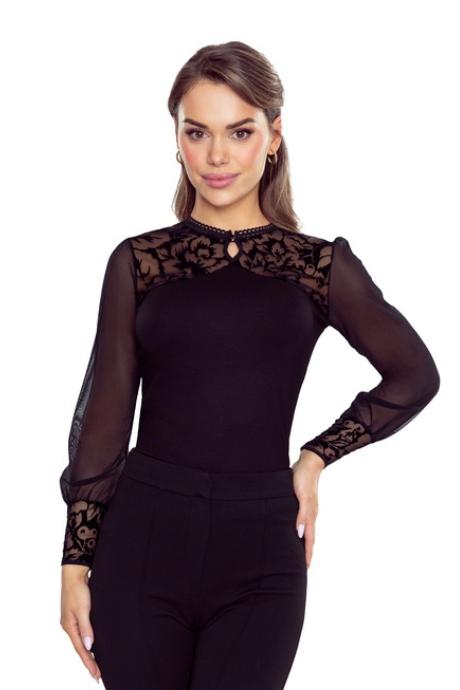 Eldar Блузка жін Jamila czarne чорний колір