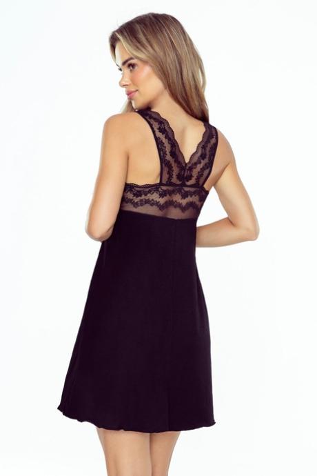 Eldar Нічна сорочка жін Zelda czarna колір