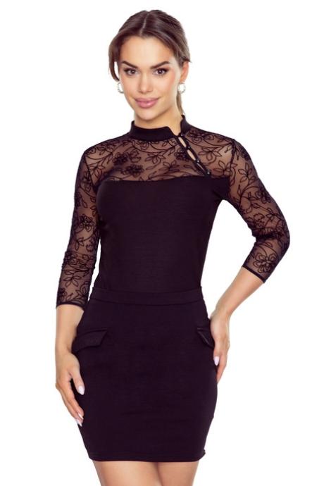 Eldar Блузка жін Akiko czarna колір