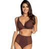 Бюстгальтер с мягкой чашкой Ewa Bien Almas B801 Шоколадный