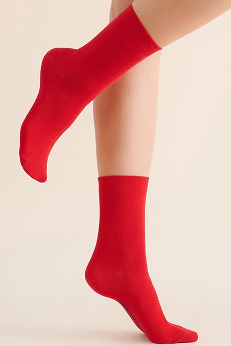 Шкарпетки Gabriella SK 035 Cotton Червоний колір