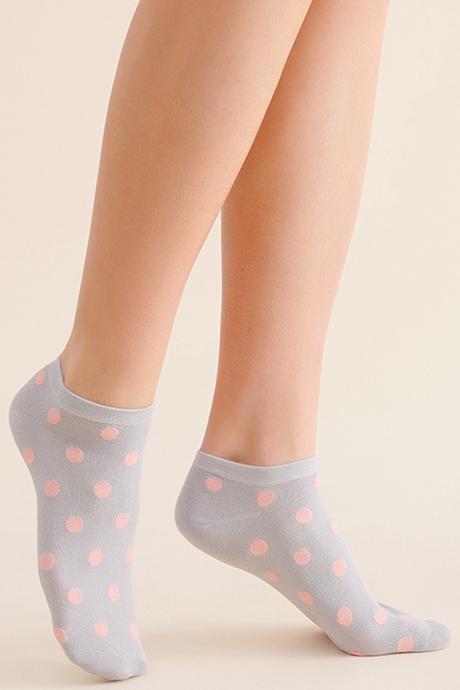 Шкарпетки Gabriella SW 007 Cotton Попелясто-рожевий колір